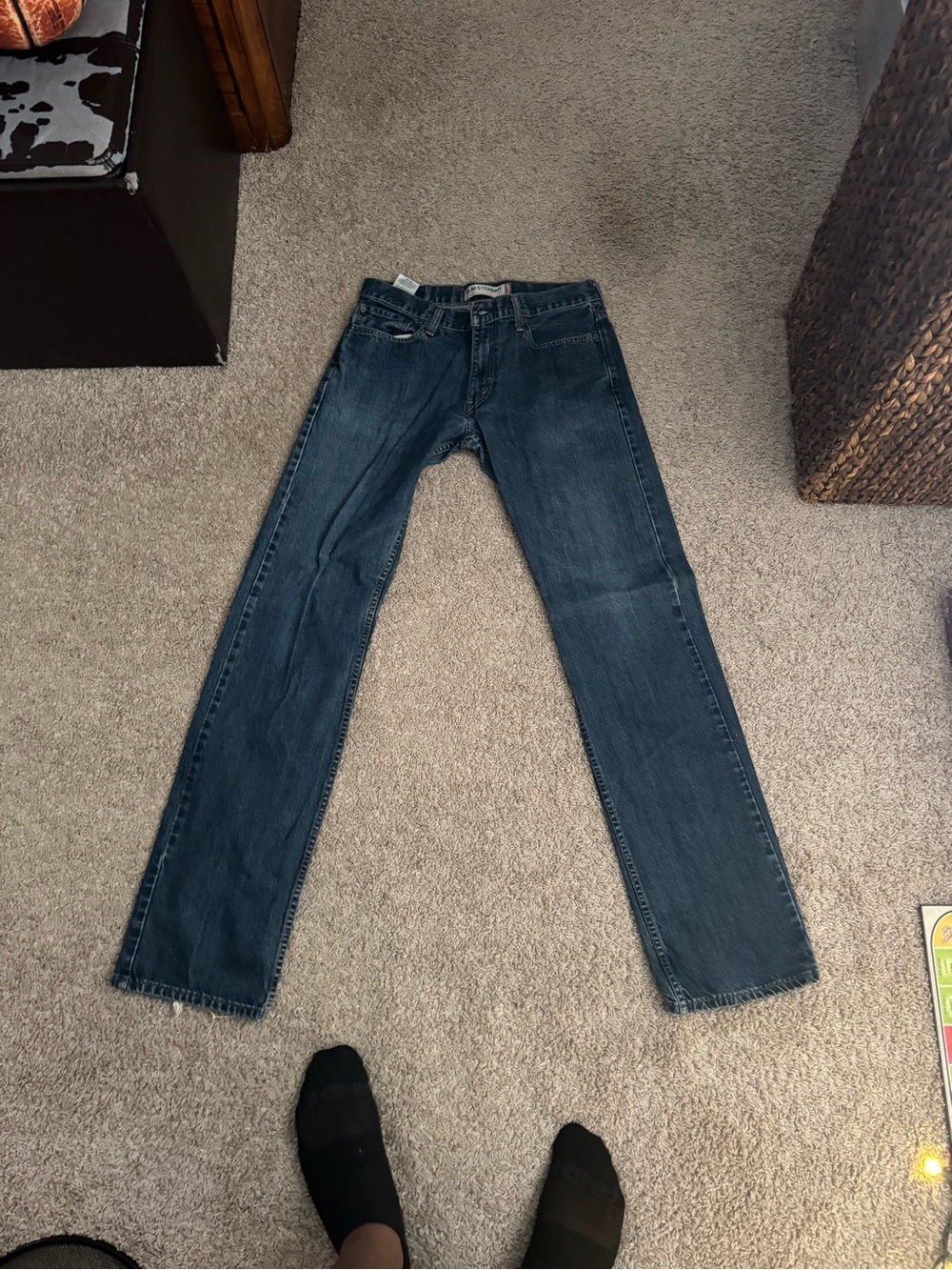 Levi’s Men’s Blue Slim Straight Jeans 34x38